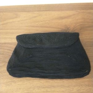 1950's Genuine Corde Navy Clutch